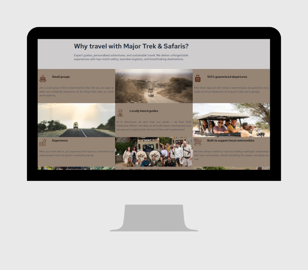 safari website SEO optimization
